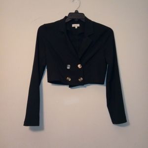 Long sleeve crop jacket